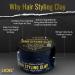 UOG Premium Hair Styling Clay - Super High Hold Non-Greasy Matte Finish for Men | Unlimited Re-Styling Easy Wash 3 oz - Anti-Dandruff Formula - Buy Online on GoSupps.com