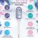 2023 iProven Basal Body Thermometer with Jumbo LCD & Backlight - Accurate BBT for Ovulation Tracking - Buy Online on GoSupps.com