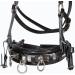 Heinick-Reitsport Professional Leather Cavesson - Black Stainless Steel Bit Strap Nosepiece for Thoroughbreds | International Shipping Available - Buy Online on GoSupps.com