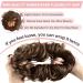 Vlasy Messy Bun Hair Piece 10# 60g | Curly Wavy Scrunchie Extensions for Women - Synthetic Chignon Updo Accessory - Buy Online on GoSupps.com