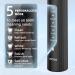 POTICO Sonic Electric Toothbrush for Adults - 8 Brush Heads, Smart Timer, 5 Modes, IPX7 Waterproof, Rechargeable - Black - Buy Online on GoSupps.com