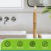 Eco-Friendly Bamboo Toothbrushes for Adults & Teens | 15 000 Ultra Soft Bristles for Gentle Oral Care - Buy Online on GoSupps.com