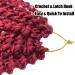 Passion Twist Hair 24 Inch 7 Packs Water Wave Crochet Hair Briads Burgundy Red Bug Color | Pre-looped Braiding Hair Synthetic Crochet Hair - 24in (Pack of 7) BUG - Buy Online on GoSupps.com
