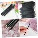 Beavorty 200 PCS Disposable Eyeliner white Mascara Brush Wands Eyeliner Brush Head miniature gel 9x0.7cmx2pcs Blackx2pcs - Buy Online on GoSupps.com