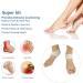 Plantar Fasciitis Heel Cups - Gel Inserts for Heel Pain, Achilles Tendinitis, and Dry Cracked Heels (3 Pairs) - FSA/HSA Eligible - Buy Online on GoSupps.com