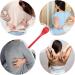 Hand Massage Hammer - Percussion Stick for Whole Body Relief | Rubber Manual Massager for Shoulders & More - Red - Buy Online on GoSupps.com