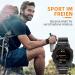 Easuny 22mm Nylon QuickFit Sports Watch Bracelet - Compatible with Garmin Fenix 6 Pro Fenix 7 Forerunner 945/965 & Instinct Series - Black Gray - Buy Online on GoSupps.com
