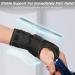 Buy INDEEMAX Adjustable Wrist Brace for Carpal Tunnel - Compression Support for Men & Women - Left Hand - Pain Relief for Tendonitis & Arthritis - One Size - Optimal Comfort & Stability - Buy Online on GoSupps.com