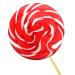 Wendy's Candies - Giant swirl Lollipop - strawberry and cream - Handcrafted confectionery - delicious sweet - Candy - gifts ideas for all occasions - ref OSCR STRAWBERRY-CREAM