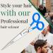 OCBA Hairdressing Scissors - Professional 6 Inch Hair Cutting Scissors & Hair Scissors - Hair Scissors Perfect Design for Salons - Barber Scissors for Men and Women - Buy Online on GoSupps.com