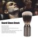 Foaming Shaving Brush | Ergonomic Compact Synthetic Brush for Men s Beard Grooming | Perfect Salon Tool - Buy Online on GoSupps.com