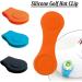 FINGER TEN Golf Ball Marker Hat Clip Magnetic Set - 6 Silicone Hat Clip (Black&Blue&Orange) - Durable & Removable - Value Pack (3, 6, 9, 12) - Attaches Easily to Hats, Caps, Belt - Silver - Buy Online on GoSupps.com