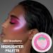 Prreal Multi-Color Highlighter Palette - Strawberry Highlight & Blendable Brush for Face Makeup #03 | International Shipping Available - Buy Online on GoSupps.com