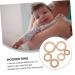 Toyvian 6ST Molar Wooden Circle Accessories - Unfinished Wooden Rings for Baby Teething - Natural Beech Wood Bite Rings - Buy Online on GoSupps.com