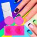 Geviro 2 Pieces Double Cup Plastics Nail Art Cup Bowl Soaking Dappen Dish Cup for Nail Art Acrylic Powder Nail Art Tools - Buy Online on GoSupps.com