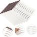 FRCOLOR 18 Pcs Eyebrow Stickers Waterproof Stickers False Eyebrows Stickers Artificial Eyebrow Tattoos Tool - Buy Online on GoSupps.com