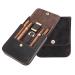 LYGA Real Leather Portable Cigar Humidor Men's Business Cigar Bag Portable Multi-Functional Cigar Bag 4 Cigar Storage Bag.