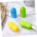 Beaupretty 12pcs Silicone Toothbrush Caps - Travel-Friendly Cartoon Designs for Bathroom Organization - Buy Online on GoSupps.com