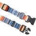 Mihqy Adjustable Soft Dog Collar - Bohemian Floral & Geometric Design for All Sizes - Comfortable & Stylish (Orange M) - Buy Online on GoSupps.com