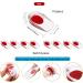 AMTAM 4 Pairs of Gel Heel Cups Shoe Inserts for Plantar Fasciitis Heel Protector Cups for Plantar Fasciitis Support Heel Spur Relief Inserts for Achilles Pain Relief Fascia Support Sore Feet-Red - Buy Online on GoSupps.com
