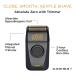 GAMMA+ Absolute Zero Men's Cordless Foil Shaver Black with Built-in Retractable Trimmer - Buy Online on GoSupps.com