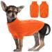 Alagirls Winter soft breathable dog sweater warm puppy clothing classic turtleneck knitted goods pet clothing Christmas pet outfits clothing for large dogs orange xxl xxl orange