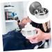 Frcolor Rustproof Steel Razor Soap Mustache Bowl & Stand - Durable Shaving Cup for Men - Buy Online on GoSupps.com