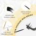 Mayhug Lash Glue Waterproof Eyelash Glue Black Cluster Lashes Glue 5ml Eyelash Glue for Cluster Lashes Super Strong Cluster Lash Glue Hold 72 Hours - Buy Online on GoSupps.com