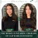 Runature Real Hair Extensions Clip-In - Medium Brown 14 Inch (35cm) Natural & Smooth 50g 3 Pieces - #4 - Buy Online on GoSupps.com