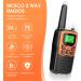 MOICO Walkie Talkies for Adults - 22 FRS Channels, LED Flashlight, VOX, LCD Display, Long Range - Orange 4 Pack - Buy Online on GoSupps.com