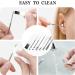Vicloon Ear Wax Removal Kit - 12 Pcs Ear Pick Tools - Stainless Steel - Portable & Reusable Ear Cleaner for Children and Adults - Buy Online on GoSupps.com