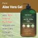 Pure Aloe Vera Gel with Stem Cells & Collagen - Natural Moisturizer for Skin, Hair, Sunburn & Acne - 16.9 fl oz - Buy Online on GoSupps.com