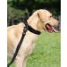 Joytale Tactical Dog Collar for Large Dogs | Durable Handle & QR Code Dog Tag | Best Black Collar for Outdoor Adventures - Buy Online on GoSupps.com