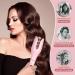 Shop Automatic Hair Curler - Ceramic Curling Iron with 17 Temp Settings & 3 Timers | Anti-Tangle & Scald Protection (Pink - Buy Online on GoSupps.com