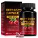 Beet Root Capsules 1300mg - Beetroot Supplement for Healthy Circulation Energy & Endurance - Non-GMO Vegan Beet Extract (1 Pack) 60 Count (Pack of 1)