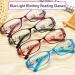 TBHOME 3 Pack Women Blue Light Blocking Glasses - Stylish Printed Readers Ultra-Light PC Frames - Perfect for Computer Use - Buy Online on GoSupps.com