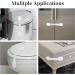 5pcs Child Safety Cabinet Strap Locks - No Screws, Multi Use Latch with Adhesive Pads (White) - Buy Online on GoSupps.com
