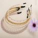 LYroo Pearl Beaded Headband Set - 10 Pack Floral Metal Headbands for Women and Girls - Buy Online on GoSupps.com
