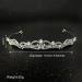 Uongeod Rhinestone Crown Tiara for Women and Girls - Silver | Princess Birthday Bridal Crown - Buy Online on GoSupps.com