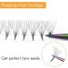 8D-0.07D 15mm Pointy Base Premade Volume Fans Eyelash Extensions - 320 Fans B&Q - Buy Online on GoSupps.com