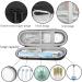 6-Piece Electric Toothbrush Travel Case Set | Durable Hard Case with Caps for Trips & Business Travel - Buy Online on GoSupps.com
