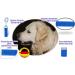 Twinkys Dog Style Rubberized Leash 20mm Wide for Dogs Up to 50kg - 1 Meter Blue - Made in Germany - Buy Online on GoSupps.com