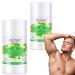 Whole Body Deodorant Smooth Solid Stick Natural Deodorant for Women and Men 48 Hour Odor Control - Aluminum Free Baking Soda Free Skin Safe - 1.4 ounce(2 pack) Cucumber & Minted