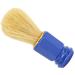 Razor brush for soft hair shaving brush with fine bristles in the vase style grip design exquisite tender for bare trash as a gift (blue)