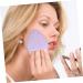 FRCOLOR 4pcs Facial Cleansing Sponges - Exfoliating Makeup Remover Wipes for Deep Cleaning - Purple Esponjas para Maquillaje - Buy Online on GoSupps.com