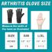 Dr. Welland Arthritis Gloves with Strap for Hand Pain Relief - Open Finger Design for Rheumatoid Arthritis, Carpal Tunnel, Tendonitis - Small/Medium (2 Count) - Buy Online on GoSupps.com
