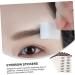 Didiseaon 6pcs Eyebrow Stickers Brow Stickers Eyes Artificial Eyebrow Tattoos Eyebrow Trimming Cosmetic 3d medium Brown - Buy Online on GoSupps.com