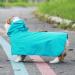 Kahool Waterproof Dog Raincoat with Hoodie - Adjustable Reflective Dog Jacket for Small Medium Large Dogs - Lightweight Dog Poncho Slicker in Blue (Large) - Buy Online on GoSupps.com
