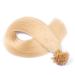 Keratin Bonding 100% Remy Real hair hair extension - # 613 - Clisure light blonde - 50 strands - 1 g - 70 cm U -tip Remy Quality by Novon Hair Extentions 50 strands - 70cm - 1G (total 50g)