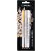 RVOGJP 3 Colors Gel Pen Set - Fine Tip Sketching Pens for Illustration and Drawing - Black Paper Drawing and Adult Coloring - Pack of 3 (White, Gold, Silver) - Buy Online on GoSupps.com